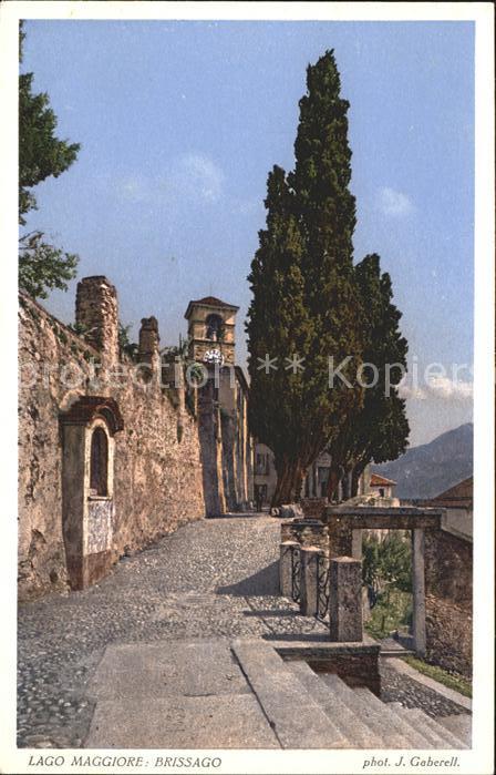 Foto Gaberell J. Nr. 7235 Lago Maggiore Brissago