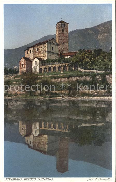 Foto Gaberell J. Nr. 7223 Rivapiana presso Locarno