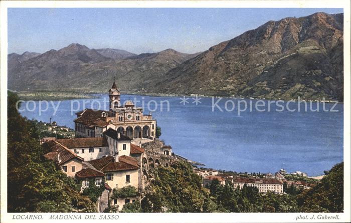 Foto Gaberell J. Nr. 2847 Locarno Madonna del Sasso