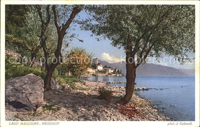 Foto Gaberell J. Nr. 7233 Lago Maggiore Brissago