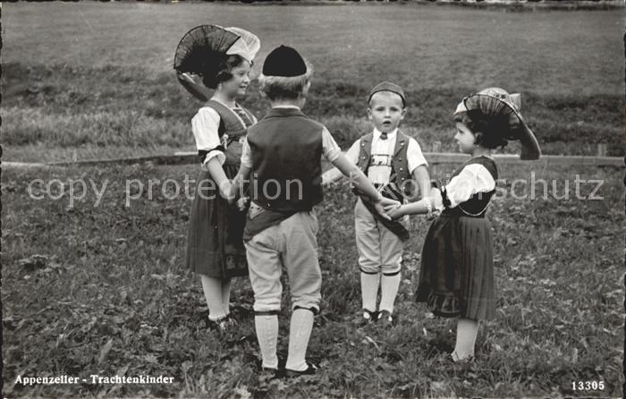 Trachten Schweiz Appenzell Kinder