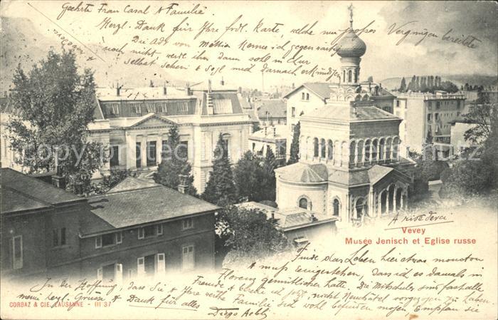 Russische Kirche Kapelle Vevey Musee Jenisch Eglise Russe