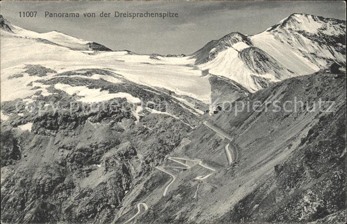Dreisprachenspitze Panorama