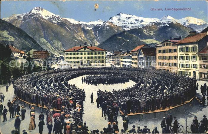 Glarus GL Landsgemeinde