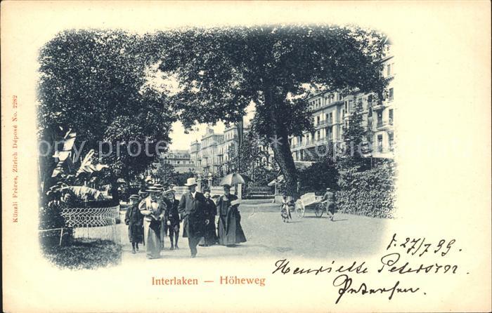 Interlaken BE Hoehenweg Promenade