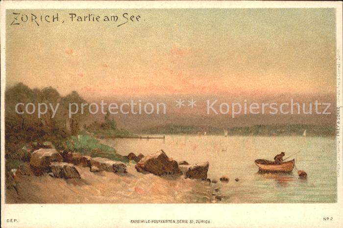 Zuerich Partie am See
