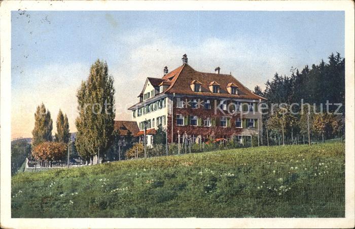 Zuerich Staedt Waisenhaus Sonnenberg