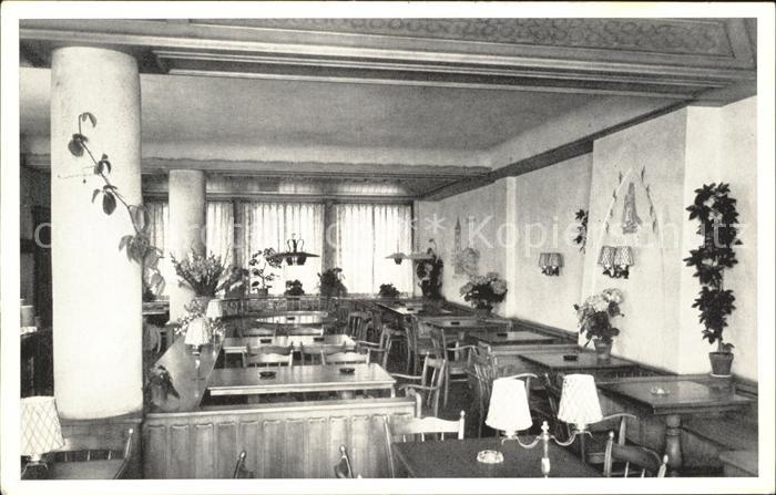 Zuerich Hotel Biber Gastraum