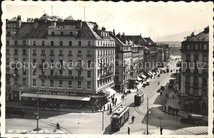 Geneve GE Rue de Mont Blanc
