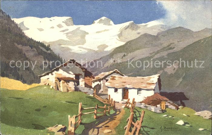 Champoluc  Vallee de Champoluc vers le Breithorn