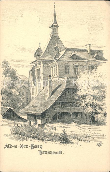 Bern BE Brunnmatt Alt und Neu Bern