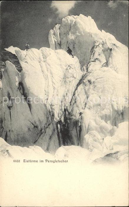 Bergsteigen Klettern Eistuerme Persgletscher