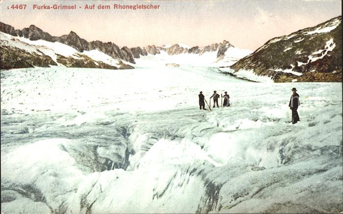 Wandern Furka-Grimsel Rhonegletscher