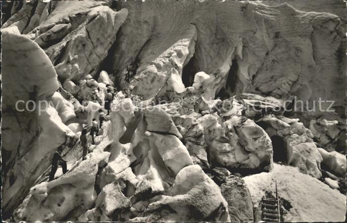 Bergsteigen Klettern Grindelwald Gletscher Eingang Eisgrotte