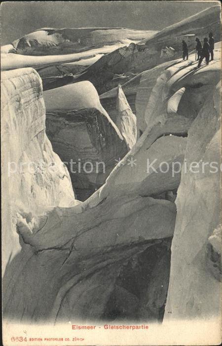 Bergsteigen Klettern Eismeer Gletscher