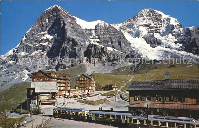 Eisenbahn Kleine Scheidegg Eiger Moench
