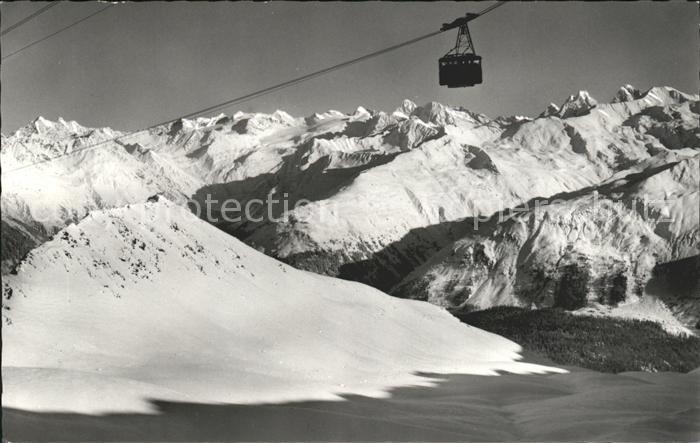 Seilbahn Weissfluhjoch-Parsennhuette Parsenn Meierhofertaeli