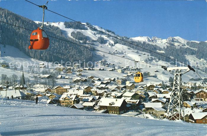 Seilbahn Zweisimmer-Rinderberg