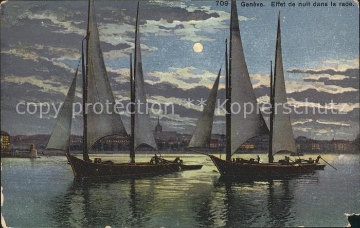Segelboote Geneve Rade