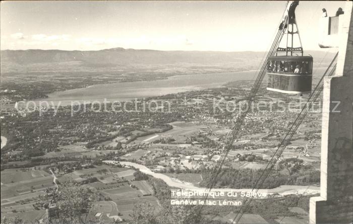 Seilbahn Telepherique du Saleve Geneve Lac Leman