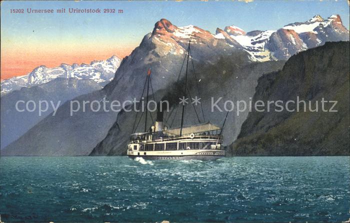 Dampfer Binnenschifffahrt Urnersee Urirotstock