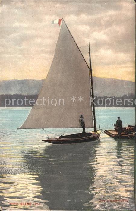 Segelboote Zuerichsee