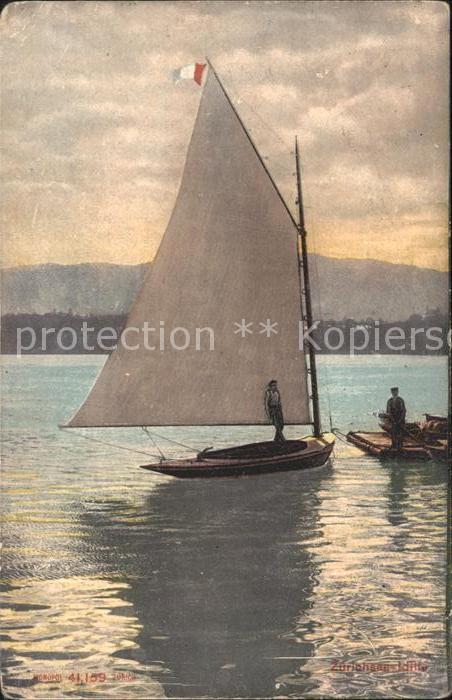 Segelboote Zuerichsee