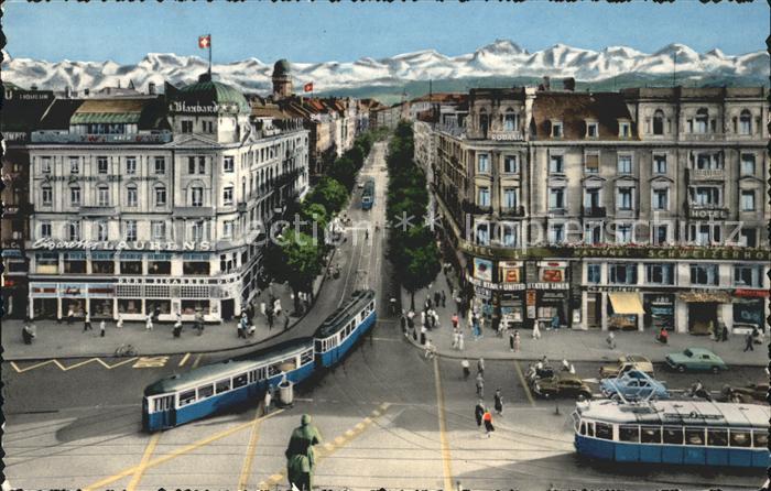 Strassenbahn Zuerich Bahnhofstrasse