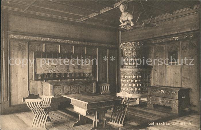 Kachelofen Gothisches Zimmer Frauenkloster Oetenba