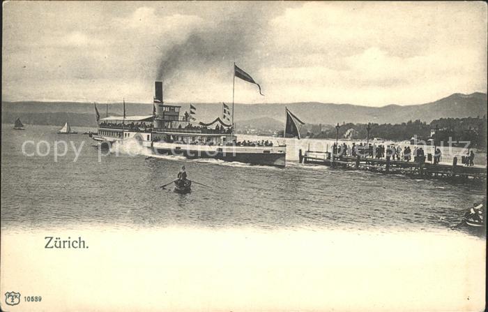 Dampfer Binnenschifffahrt Zuerich