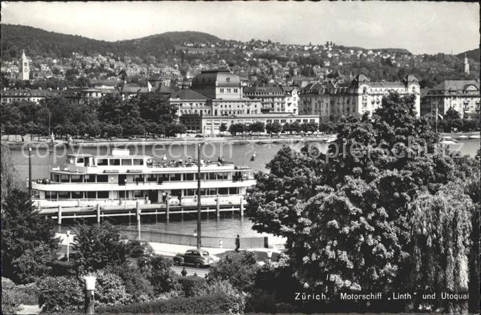 Motorschiffe Linth Utoquai Zuerich