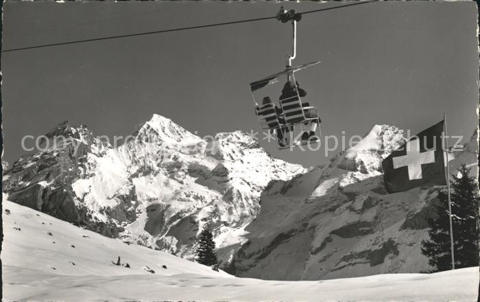 Sessellift Kandersteg-Oeschinen Bluemlisalp Fruendenhorn