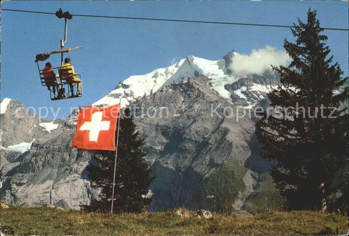 Sessellift Kandersteg-Oeschinen Fruendenhorn Doldenhorn