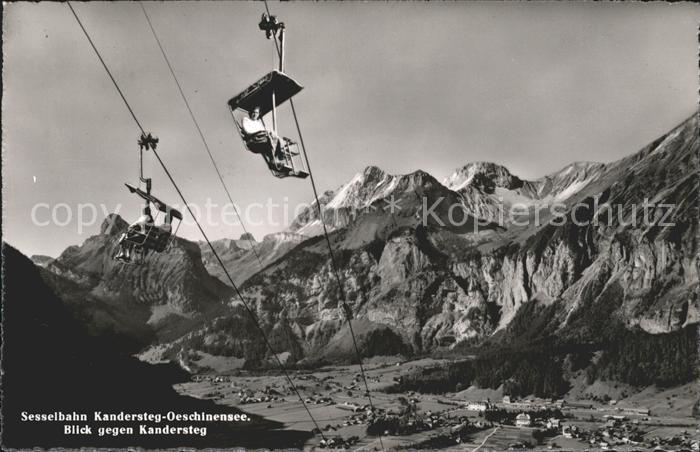 Sessellift Kandersteg-Oeschinensee Kandersteg