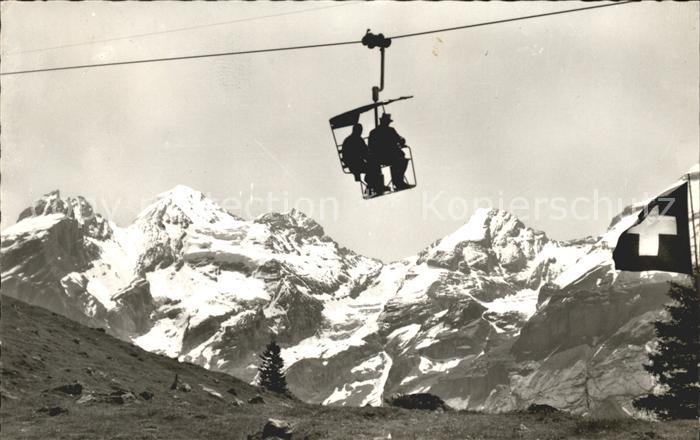 Sessellift Kandersteg-Oeschinen Blüemlisalp Fründe