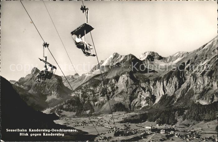 Sessellift Kandersteg-Oeschinensee Kandersteg