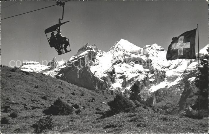 Sessellift Kandersteg-Oeschinen Blümlisalpgruppe
