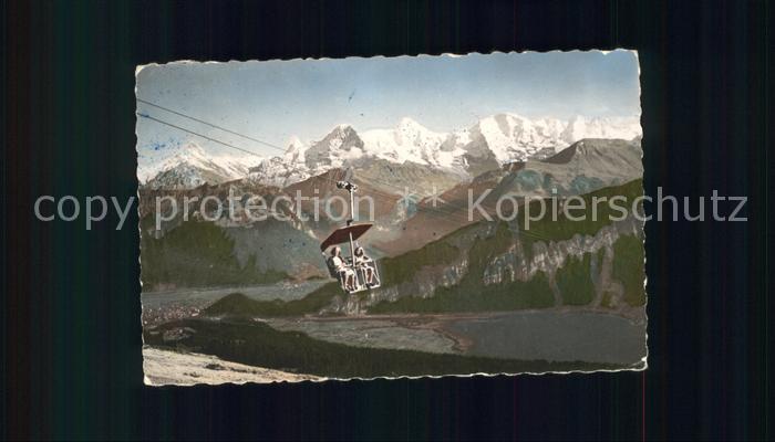 Sessellift Beatenberg-Niederhorn Interlaken Lauterbrunnental