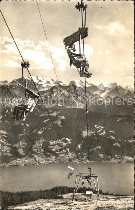 Sessellift Beatenberg-Niederhorn Bluemlisalp Doldenhorn