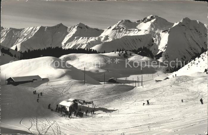 Skilift Eisigenalp Dreimännler Weisse Fluh Erbe