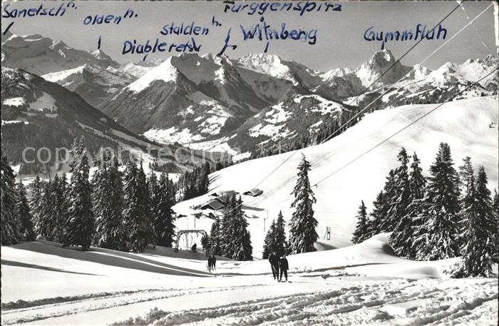 Skilift Hühnerspiel Hornberg Diablerets-Gruppe