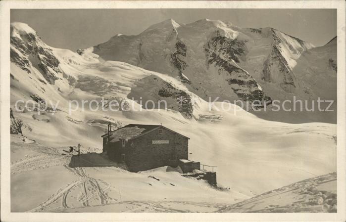 Diavolezzahuette mit Piz Palue