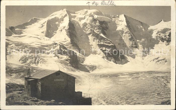 Diavolezzahuette mit Piz Palue