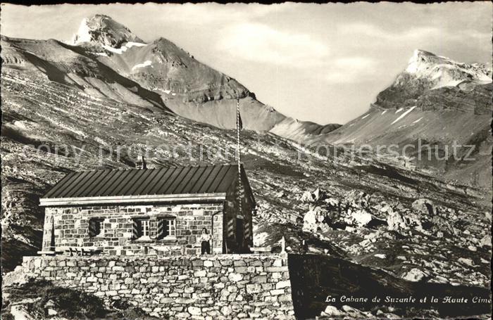Cabane Susanfe et la Haute Cime