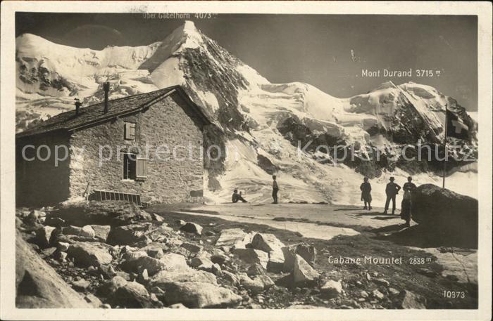 Les Diablerets Cabane Constantia Mountet Mont Durand