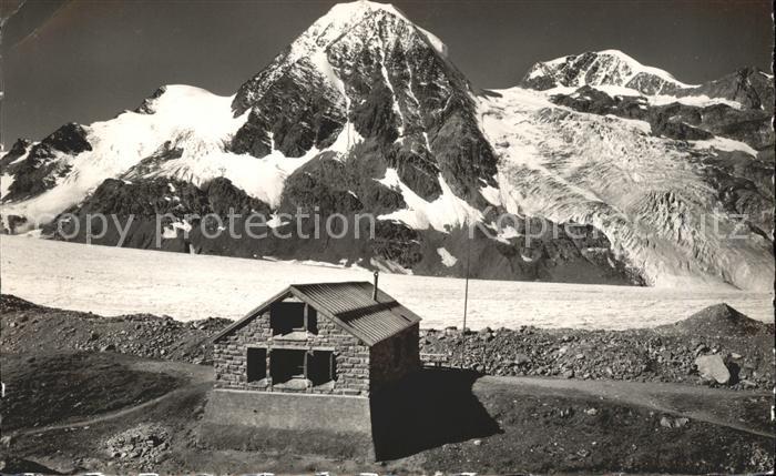 Cabane de Panossiere Combin de Corbassiere et Petit Combin