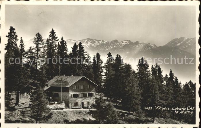 Thyon-Les Collons Cabane la Matze