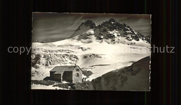 Mutthorn Mutthornhuette mit Tschingelhorn