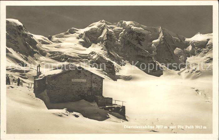Diavolezzahuette mit Piz Palue
