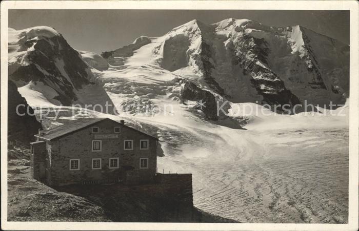 Diavolezzahuette mit Piz Palue